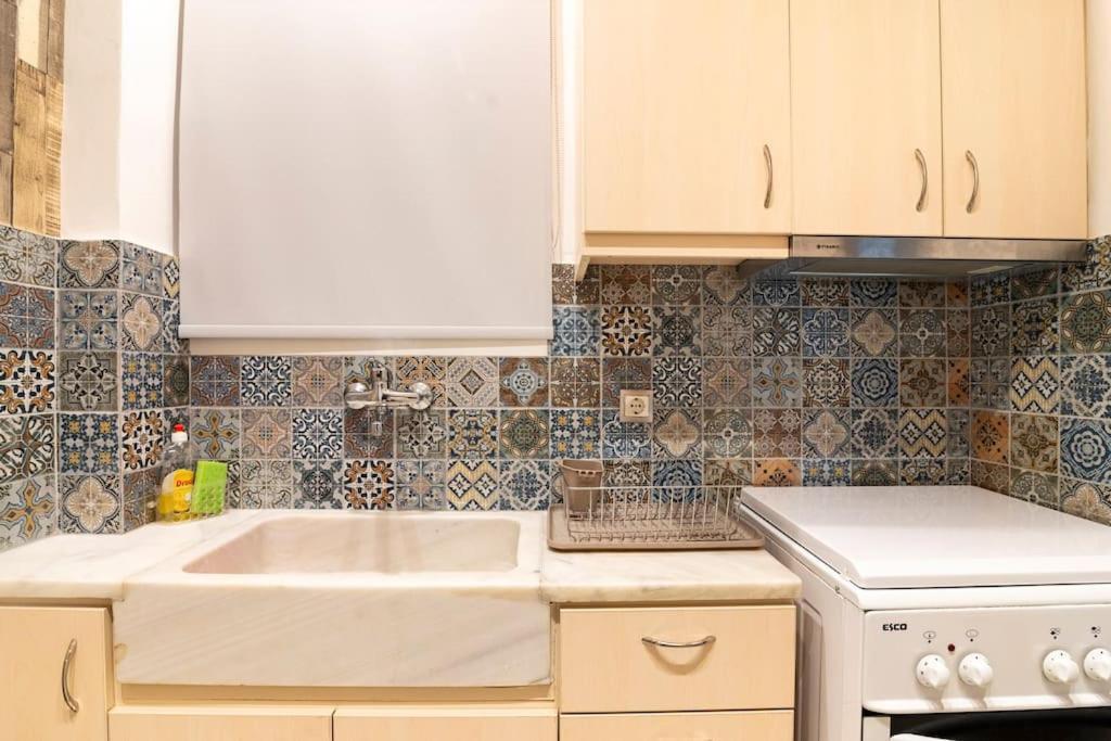 Leon Cozy Apartment Atene Esterno foto